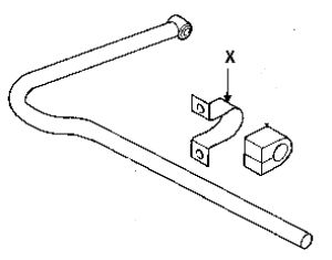 STABILIZER BAR SUPPORT