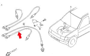 SONDA LAMBDA NISSAN PATHFINDER 96-04