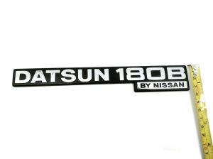 INSCRIPTION NISSAN