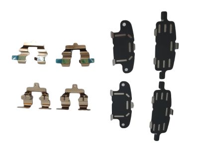 KIT DE SUPLEMENTOS Y TRABAS DE PASTILLAS TRASERAS NISSAN TIIDA SEDAN 07-12 TIIDA HATCHBACK 07-15